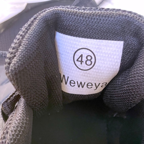 Weweya Barefoot Mens Size EU 48 Minimalist Running Cross Training Shoes Black - Picture 6 of 11